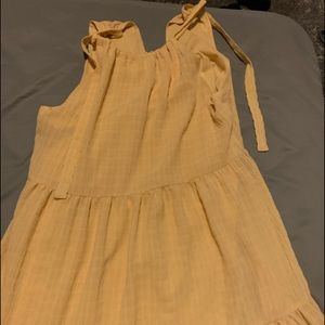 Yellow Large Sun Dress